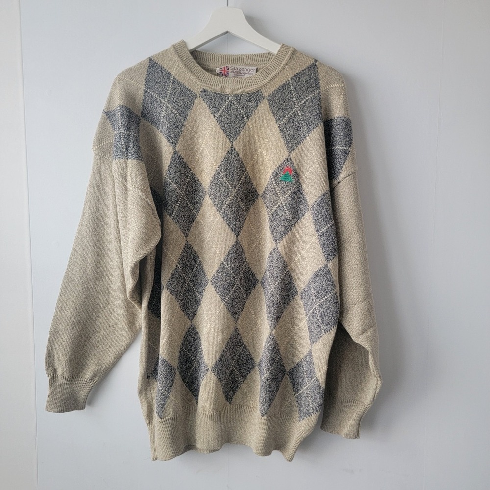 Slazenger golf shop‎ collection men's sweater size XL Preppy Academia